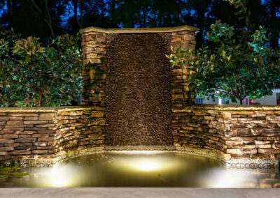 Custom Underwater Lighting for Water Features