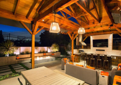 Outdoor Lighting for Custom Sitting Areas