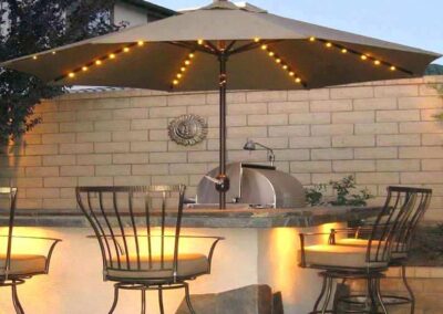 Outdoor Kitchen and Bar Lighting Tampa Bay Florida